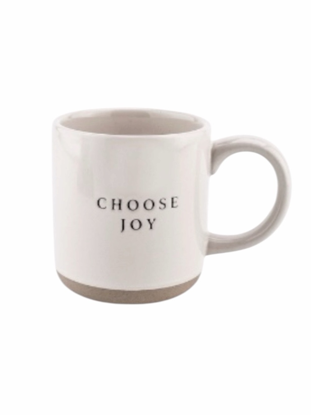 Sweet Water Decor “Choose Joy”  White Ceramic Mug NWT